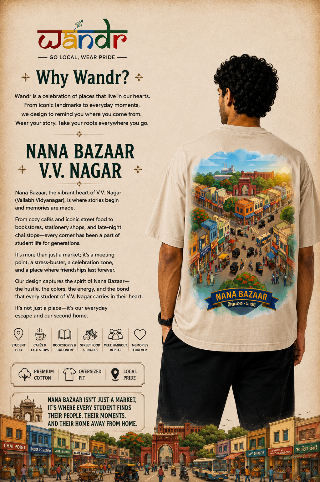 Nana Bazaar Tee