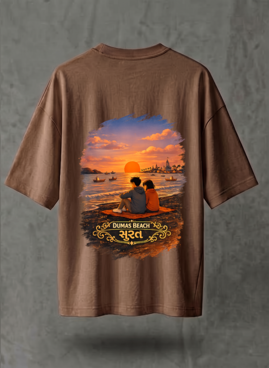 Dumas Beach — Gujarat Collection Tee