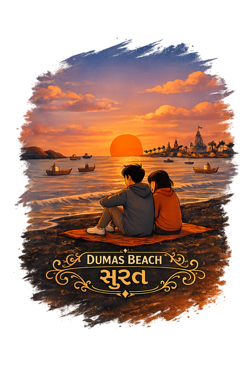 Dumas Beach Tee