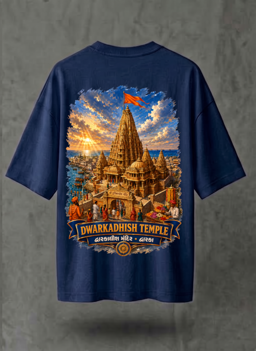 Dwarkadhish Temple Tee