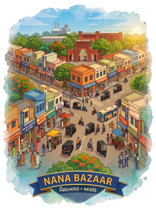 Nana Bazaar Tee