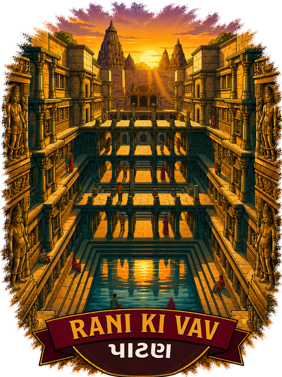 Rani ki Vav — Gujarat Collection Tee