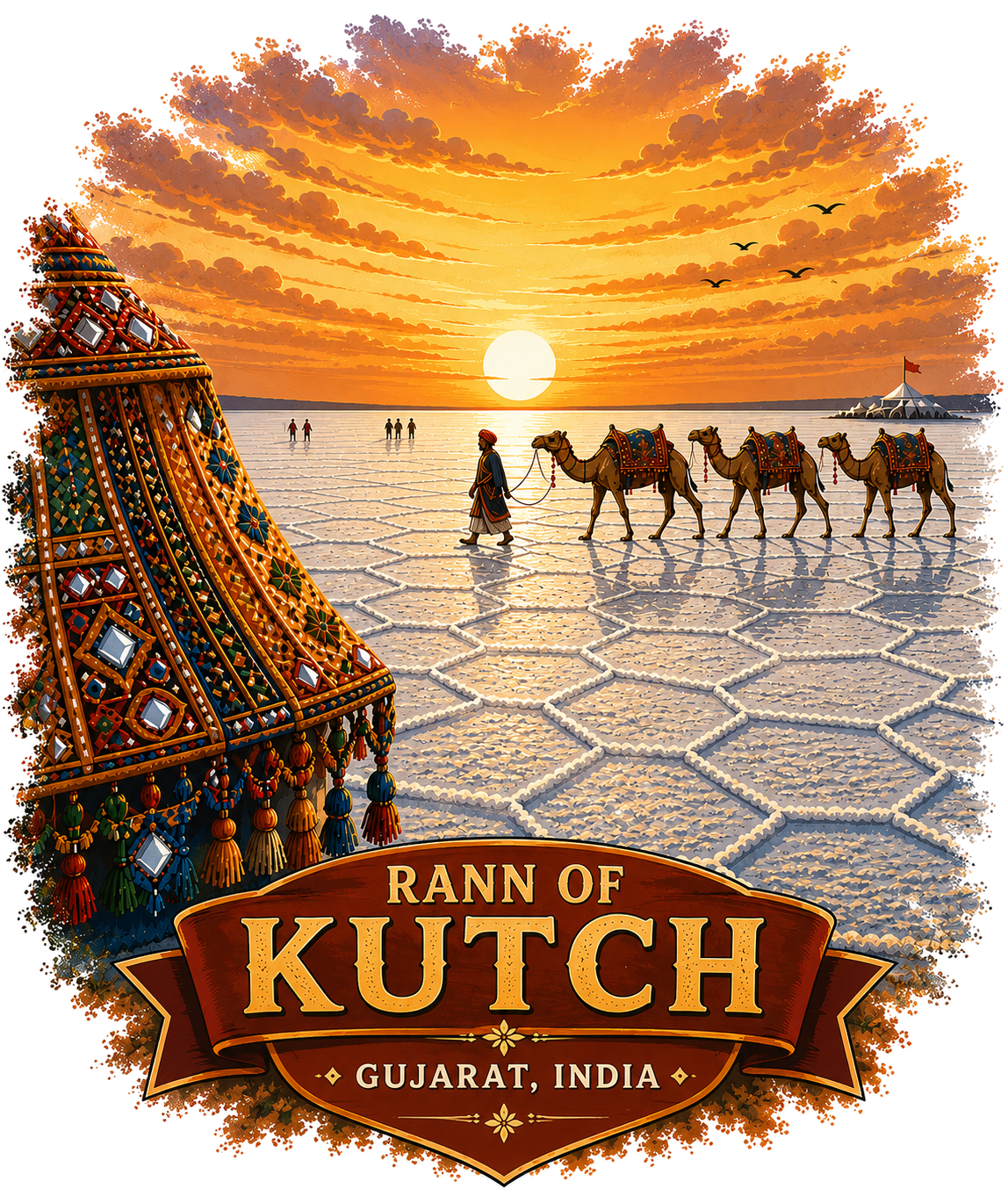 Rann of Kutch — Gujarat Collection Tee