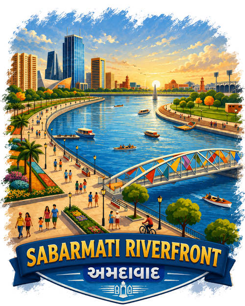 Sabarmati Riverfront Tee