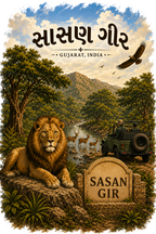 Sasan Gir — Gujarat Collection Tee