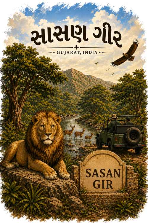 Sasan Gir Tee